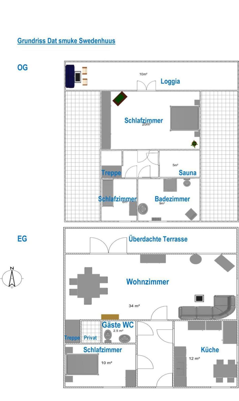 Ferienhaus Dat Smuke Swedenhuus Kappeln Bagian luar foto